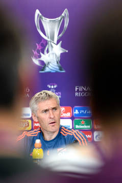 Lyons tränare Gérard Prêcheur