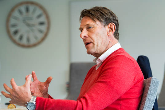 Håkan Ericson, förbundskapten för Sveriges U21-landslag