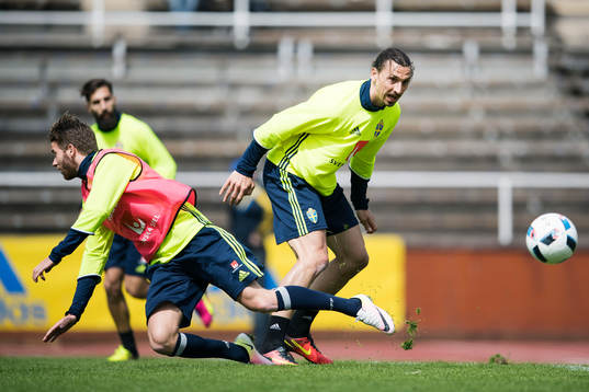 Marcus Rohdén och Zlatan Ibrahimovic