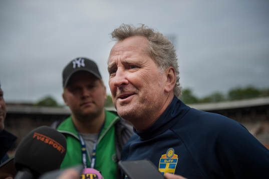 Förbundskapten Erik Hamrén