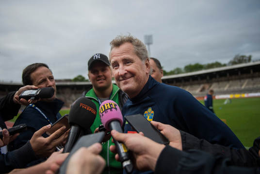 Förbundskapten Erik Hamrén