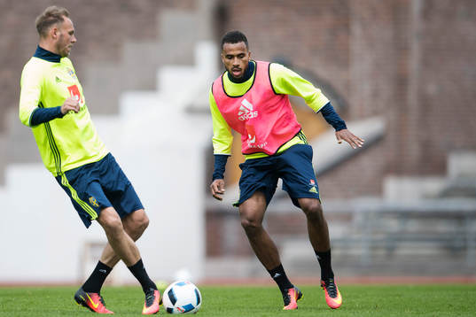 Andreas Granqvist och Isaac Kiese Thelin