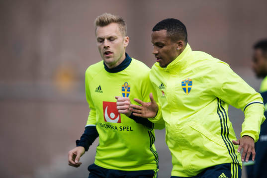 Sebastian Larsson och Martin Olsson