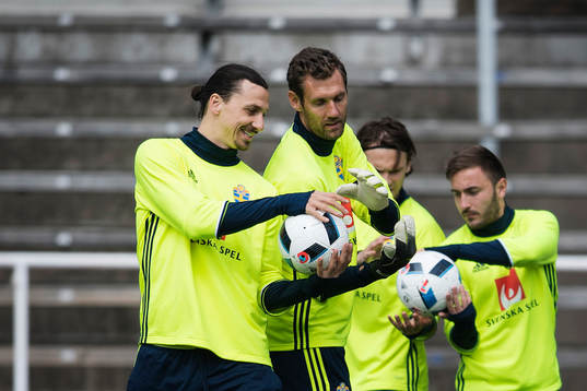 Zlatan Ibrahimovic och Andreas Isaksson