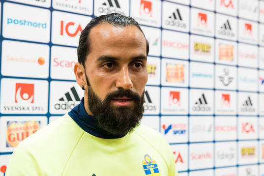 Erkan Zengin i mixed zone