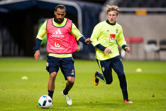 Erkan Zengin och Emil Forsberg
