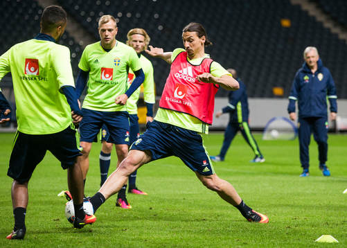 John Guidetti och Zlatan Ibrahimovic