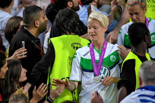 Wolfsburgs Nilla Fischer deppar