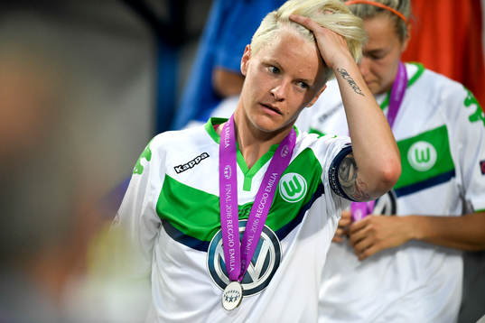 Wolfsburgs Nilla Fischer deppar