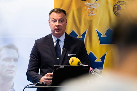Förbundskapten Rikard Grönborg