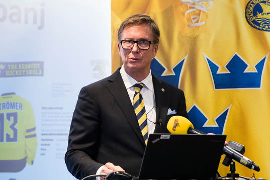 Svenska Ishockeyförbundets generalsekreterare Tommy