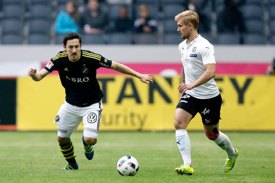 s Stefan Ishizaki och Örebros Daniel Björnqvist