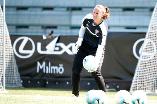 Rosengårds målvakt Sofia Lundgren