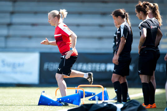 Rosengårds assisterande tränare Katja Greulich