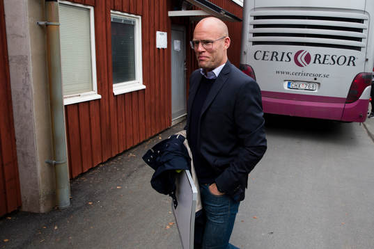 Sundsvalls tränare Joel Cedergren