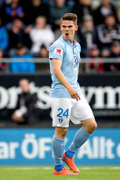 Malmö FFs Vidar Örn Kjartansson jublar