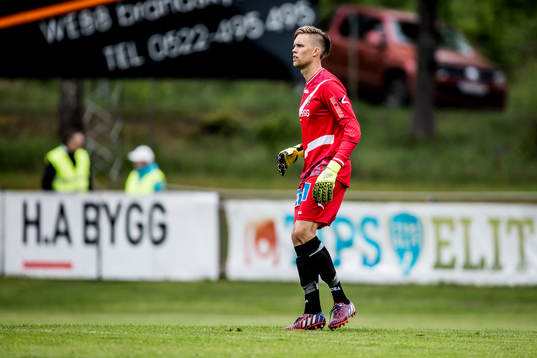 Ljungskiles målvakt Jonathan Johansson