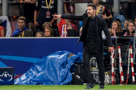 Atletico Madrids tränare Diego Simeone