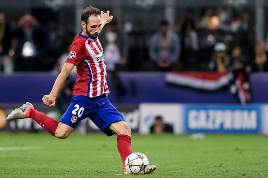 Atletico Madrids Juanfran missar sin straff