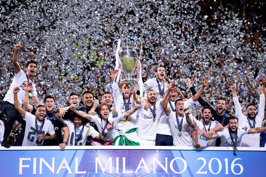 Bläddra bland fler bilder av Fotboll, Champions League, final, Real Madrid - Atletico Madrid