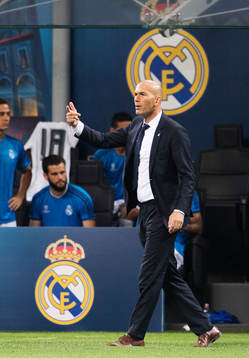 Real Madrids tränare Zinedine Zidane