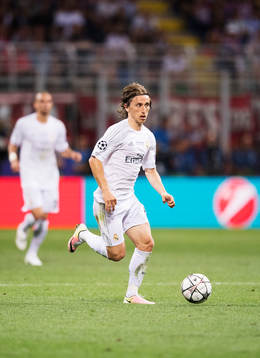 Real Madrids Luka Modric