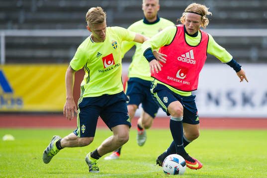 Pontus Wernbloom och Oscar Hiljemark