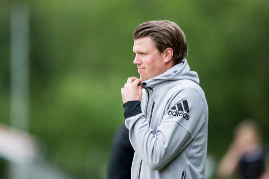 Ängelholms tränare Christian Järdler