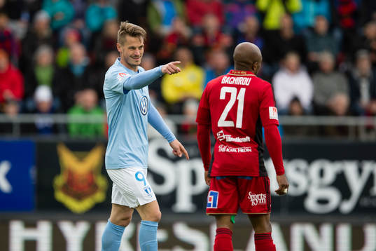 Malmö FFs Markus Rosenberg jublar