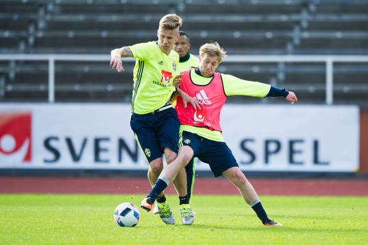 Pontus Wernbloom och Emil Forsberg