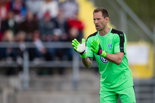 Malmö FFs målvakt Johan Wiland