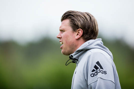 Ängelholms tränare Christian Järdler