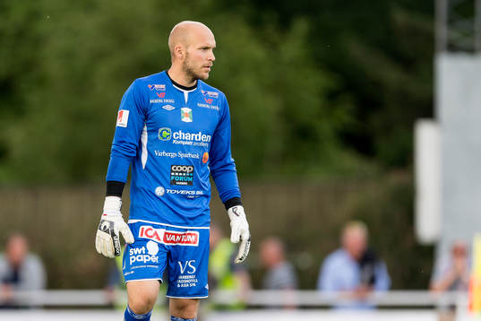 Varbergs målvakt Peter Dahlberg