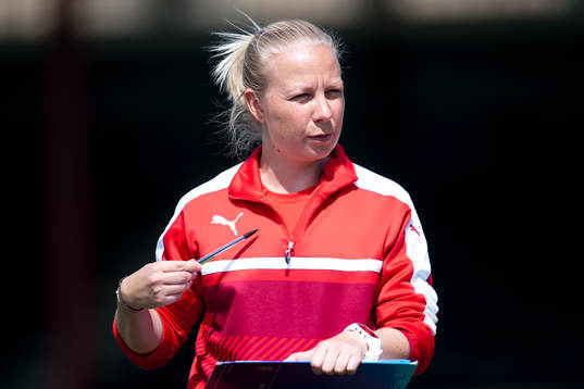 Rosengårds assisterande tränare Katja Greulich