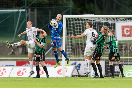 Varbergs målvakt Peter Dahlberg