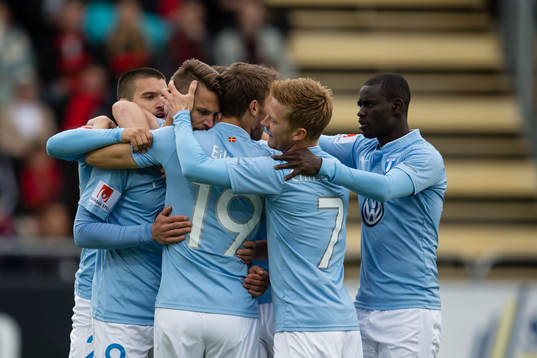 Malmö FFs Markus Rosenberg jublar