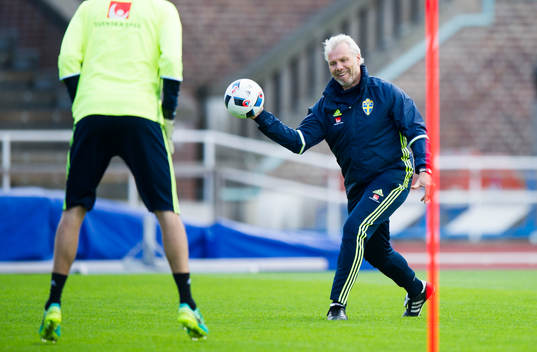 Målvaktstränare Lars Eriksson