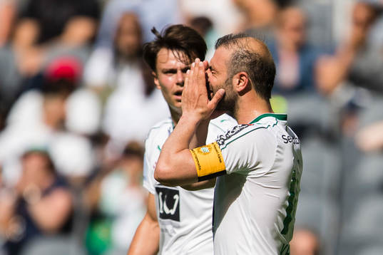 Hammarbys Melker Hallberg och Kennedy Bakircioglu