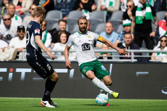Gefles Martin Rauschenberg och Hammarbys Kennedy Bakircioglu