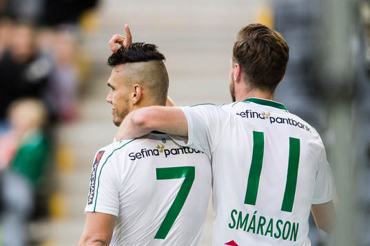 Hammarbys Alexssander Medeiros de Azeredo jublar