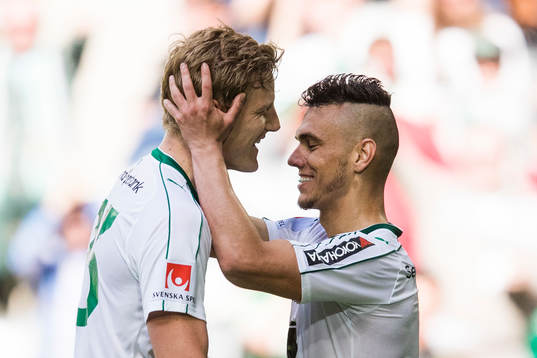 Hammarbys Alexssander Medeiros de Azeredo jublar