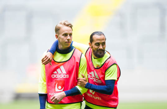 Patrik Carlgren och Erkan Zengin