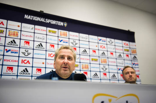 Förbundskapten Erik Hamrén