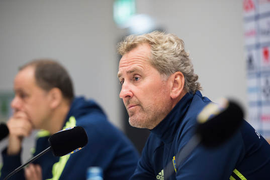 Förbundskapten Erik Hamrén