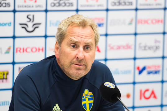Förbundskapten Erik Hamrén