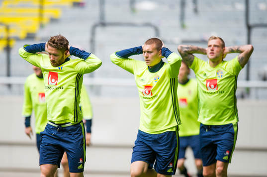 Marcus Rohdén, Victor Nilsson Lindelöf och JOhn Guidetti