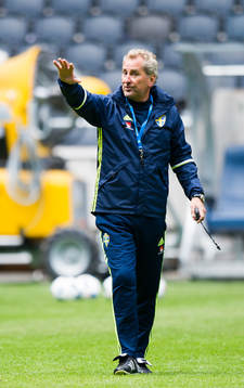 Förbundskapten Erik Hamrén
