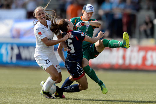 Rosengårds Lieke Martens och Linköpings Jessica