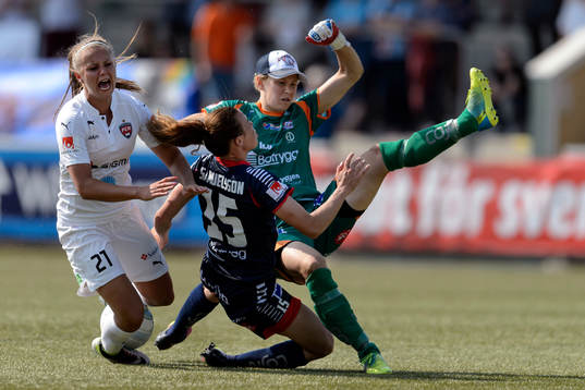 Rosengårds Lieke Martens och Linköpings Jessica
