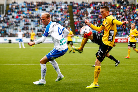 Norrköpings Andreas Johansson och Elfsborgs Lasse Nilsson